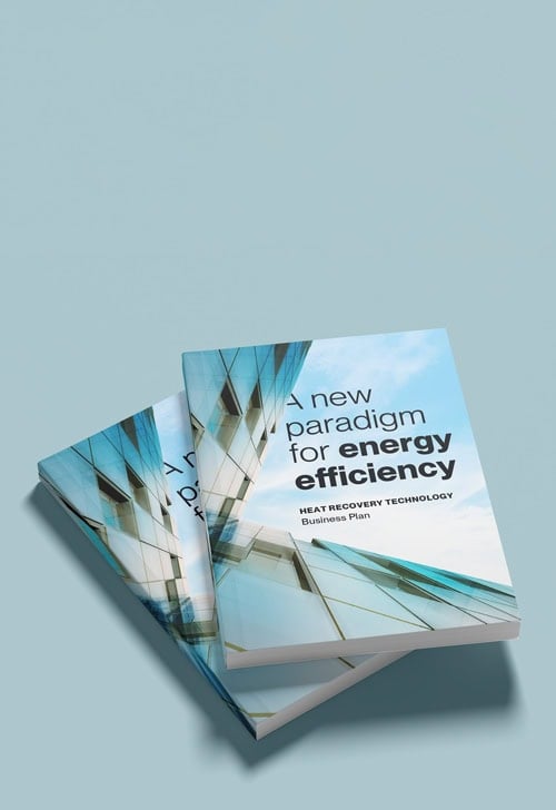 Cover of a Clean Technology Business Plan